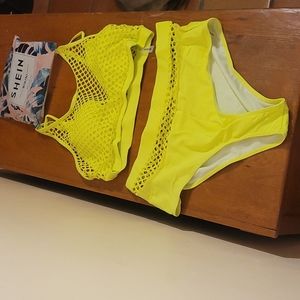 NWT Shein bikini and free wrap